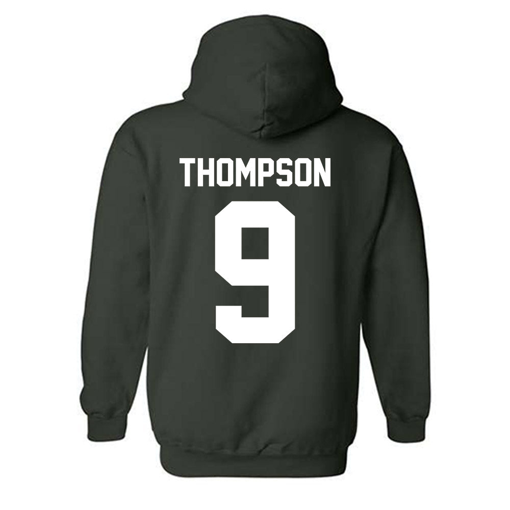 Michigan State - NCAA Football : Keahnist Thompson - Classic Shersey Hooded Sweatshirt-5