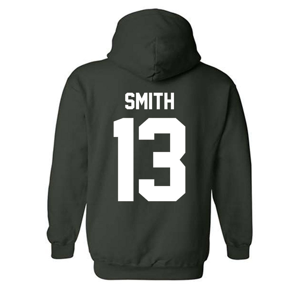 Michigan State - NCAA Football : Isaac Smith - Classic Shersey Hooded Sweatshirt-5