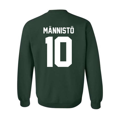 Michigan State - NCAA Men's Ice Hockey : Tommi Männistö - Classic Shersey Crewneck Sweatshirt-5