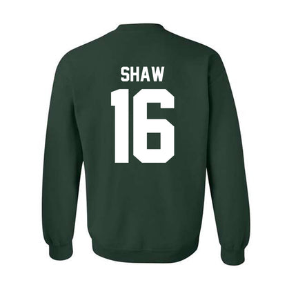 Michigan State - NCAA Football : Adam Shaw - Classic Shersey Crewneck Sweatshirt-5
