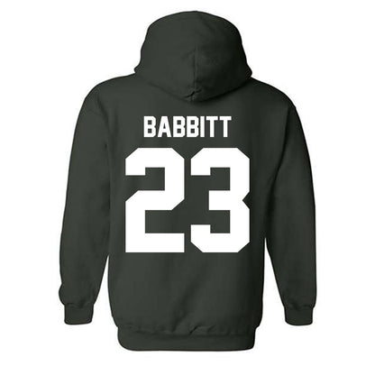 Michigan State - NCAA Football : Peyton Babbitt - Classic Shersey Hooded Sweatshirt-5