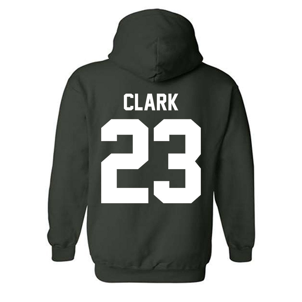 Michigan State - NCAA Men's Ice Hockey : Jimmy Clark - Classic Shersey Hooded Sweatshirt-5