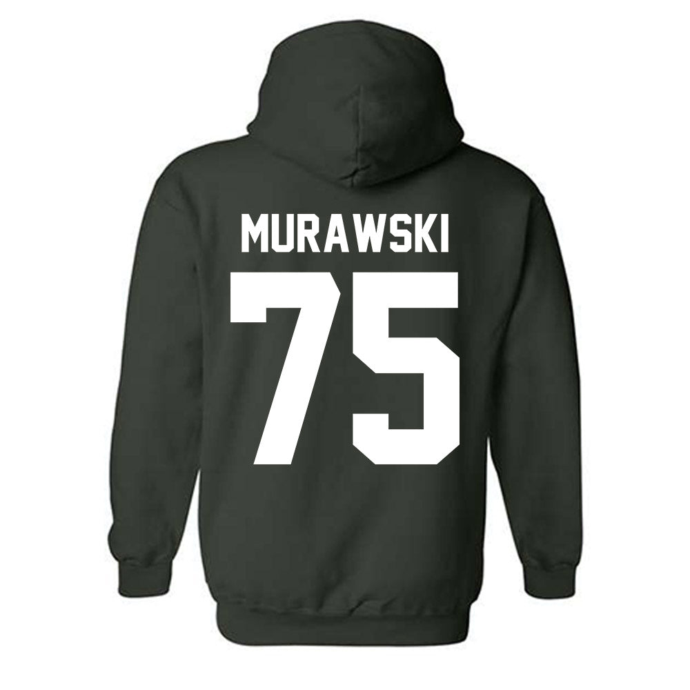 Michigan State - NCAA Football : Benjamin Murawski - Classic Shersey Hooded Sweatshirt-5