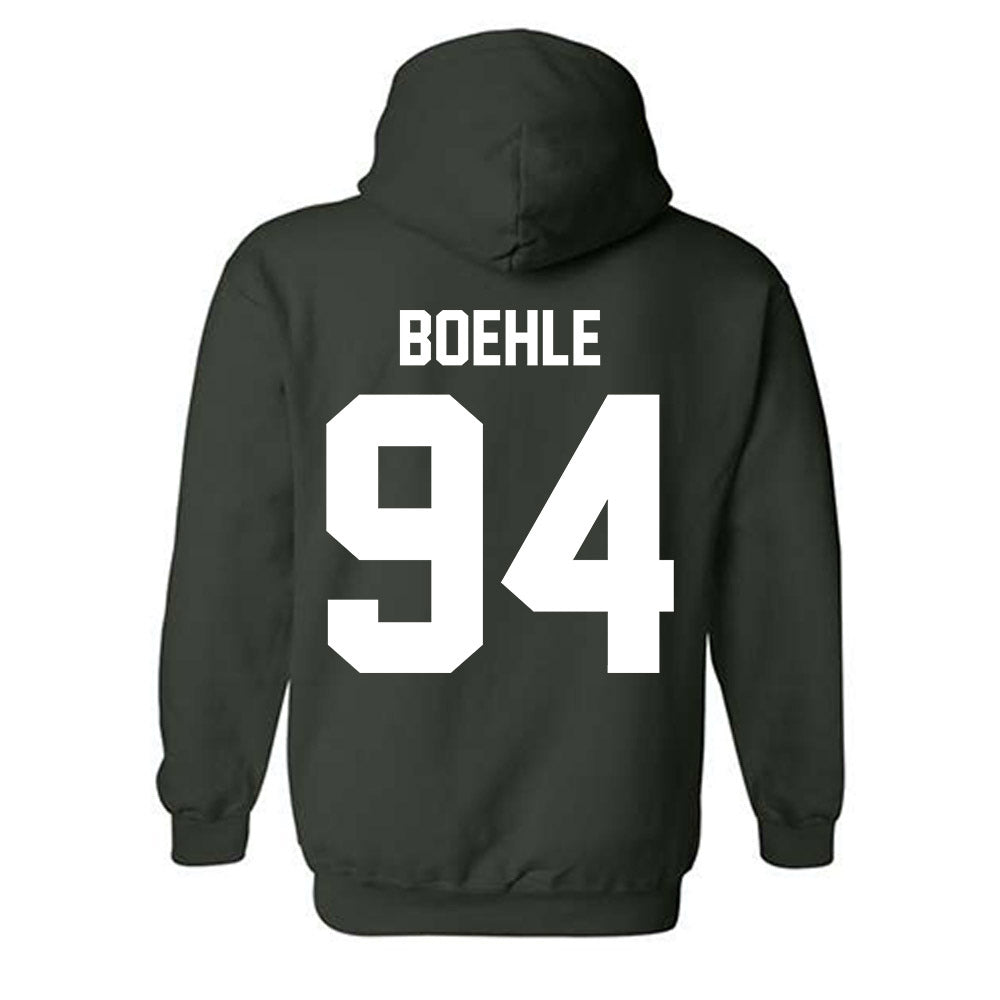Michigan State - NCAA Football : Aidan Boehle - Classic Shersey Hooded Sweatshirt-5