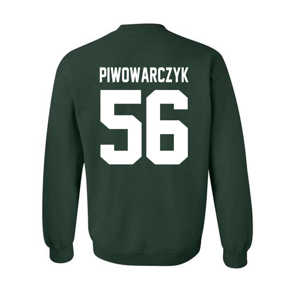 Michigan State - NCAA Football : Chris Piwowarczyk - Classic Shersey Crewneck Sweatshirt-5