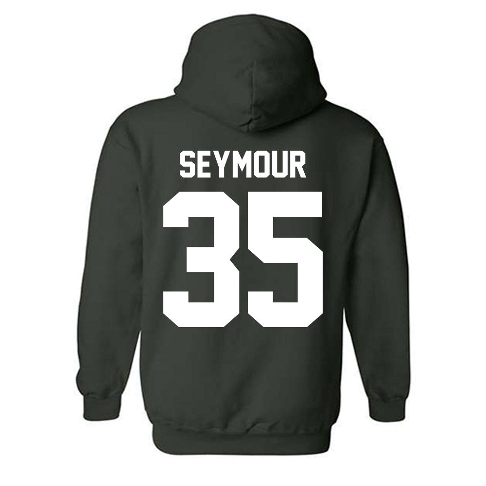 Michigan State - NCAA Baseball : Randy Seymour - Classic Shersey Hooded Sweatshirt-5