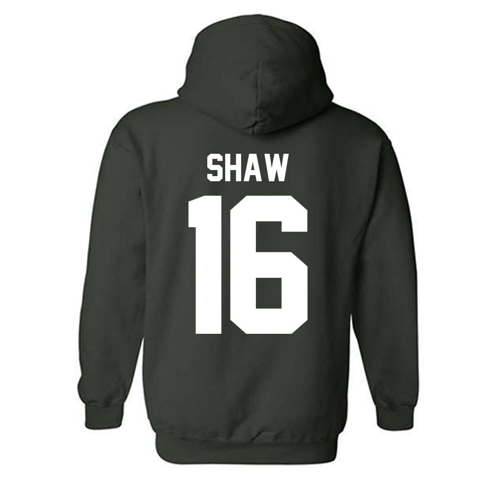 Michigan State - NCAA Football : Adam Shaw - Classic Shersey Hooded Sweatshirt-5