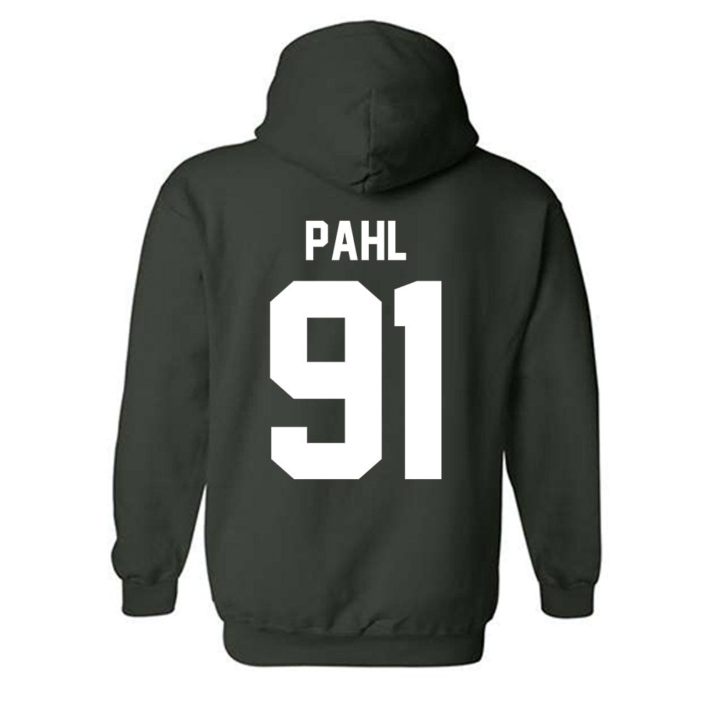 Michigan State - NCAA Football : Jackson Pahl - Classic Shersey Hooded Sweatshirt-5