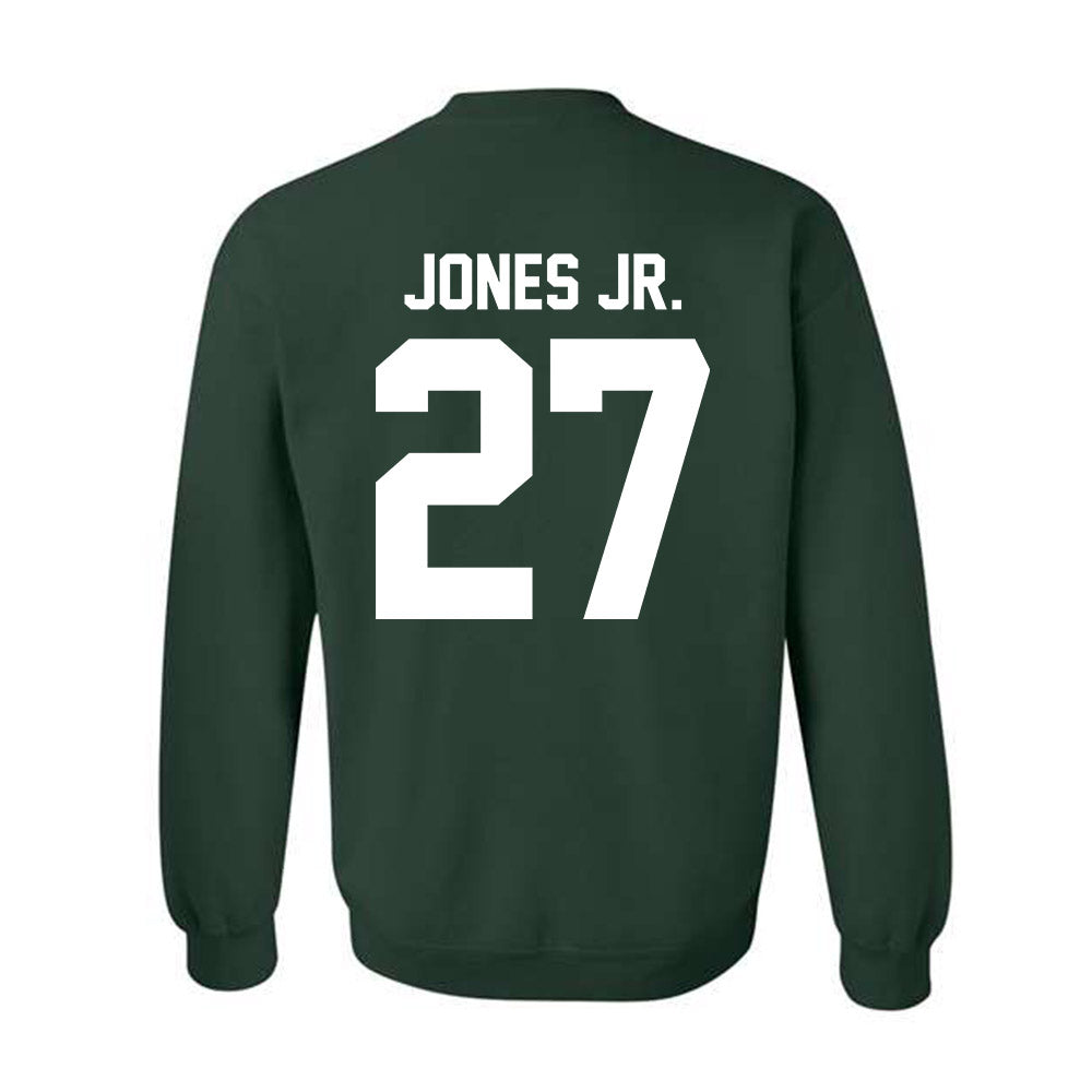 Michigan State - NCAA Football : Darrin Jones Jr. - Classic Shersey Crewneck Sweatshirt-5