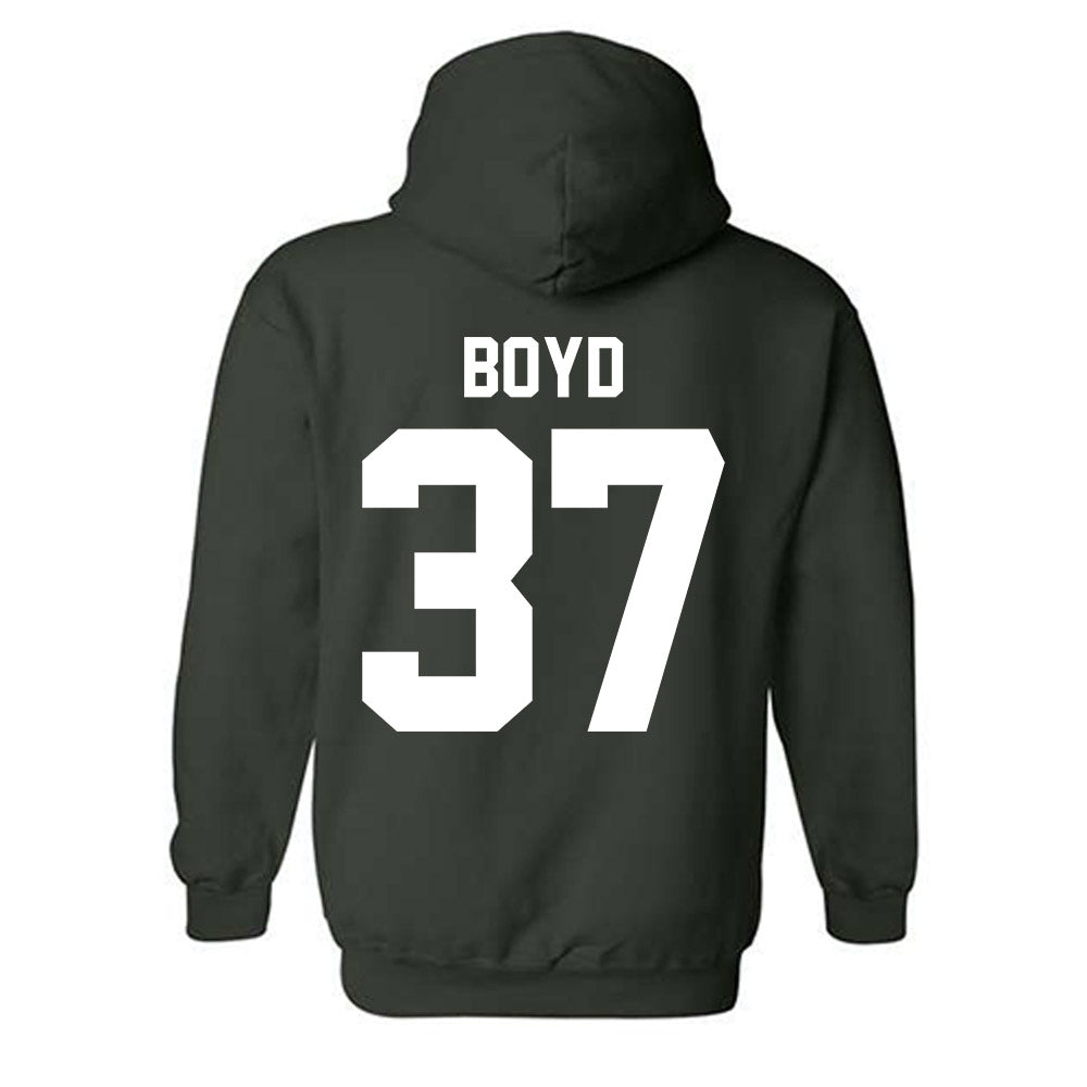 Michigan State - NCAA Football : Liam Boyd - Classic Shersey Hooded Sweatshirt-5