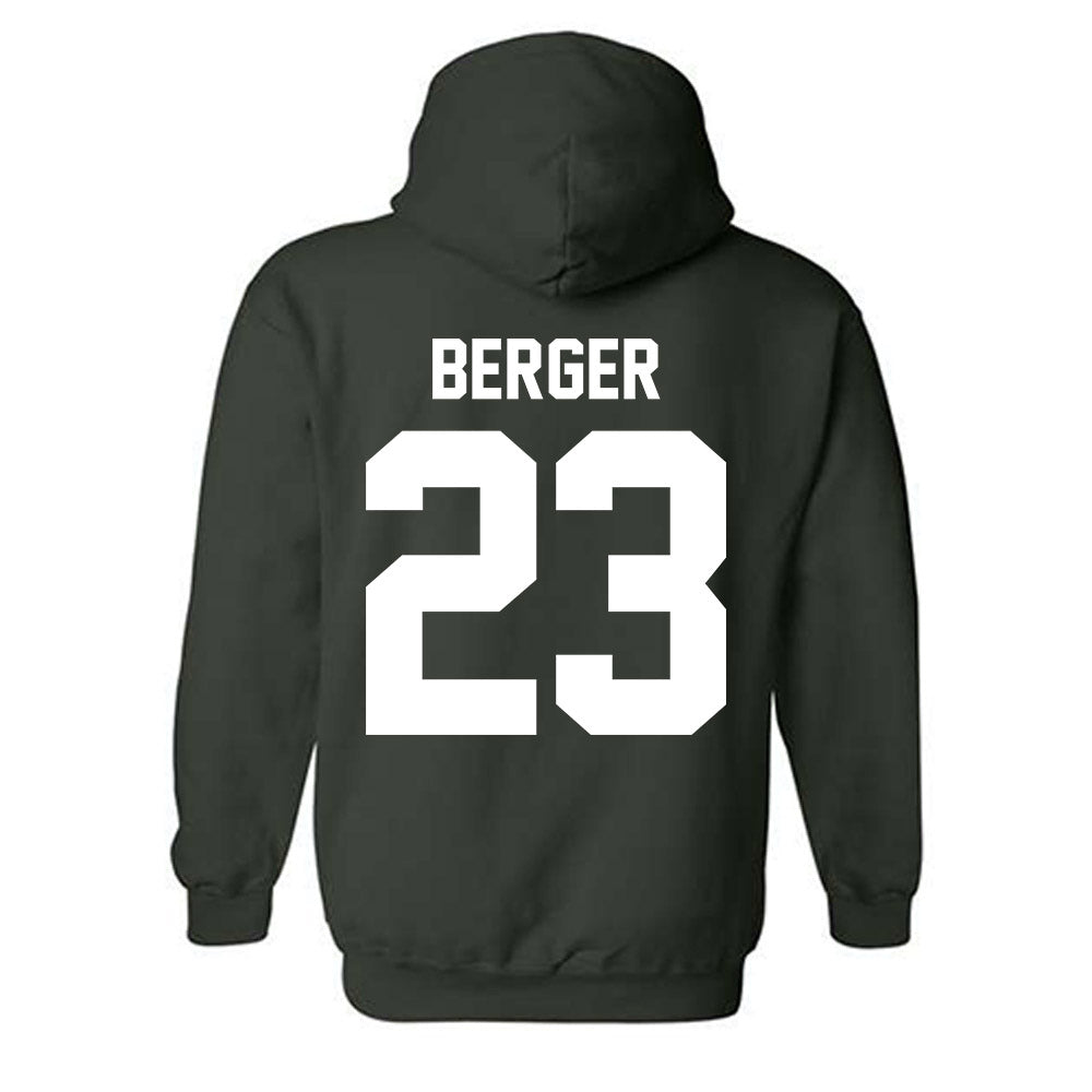 Michigan State - NCAA Women's Volleyball : Cameron Berger - Classic Shersey Hooded Sweatshirt-5