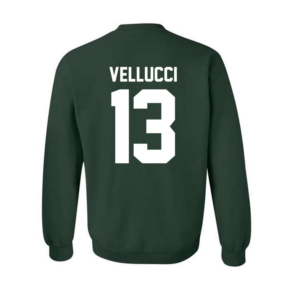 Michigan State - NCAA Women's Volleyball : Sarah Vellucci - Classic Shersey Crewneck Sweatshirt-5