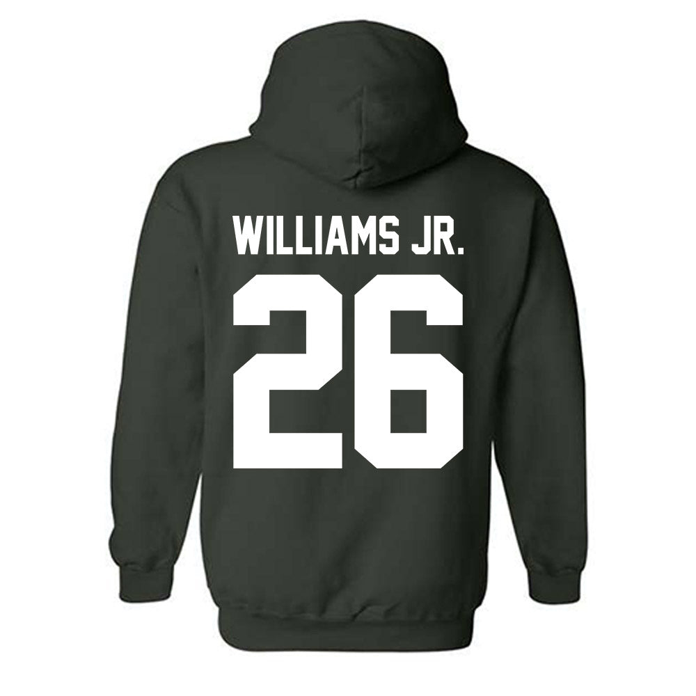 Michigan State - NCAA Football : Cedric Williams Jr. - Classic Shersey Hooded Sweatshirt-5