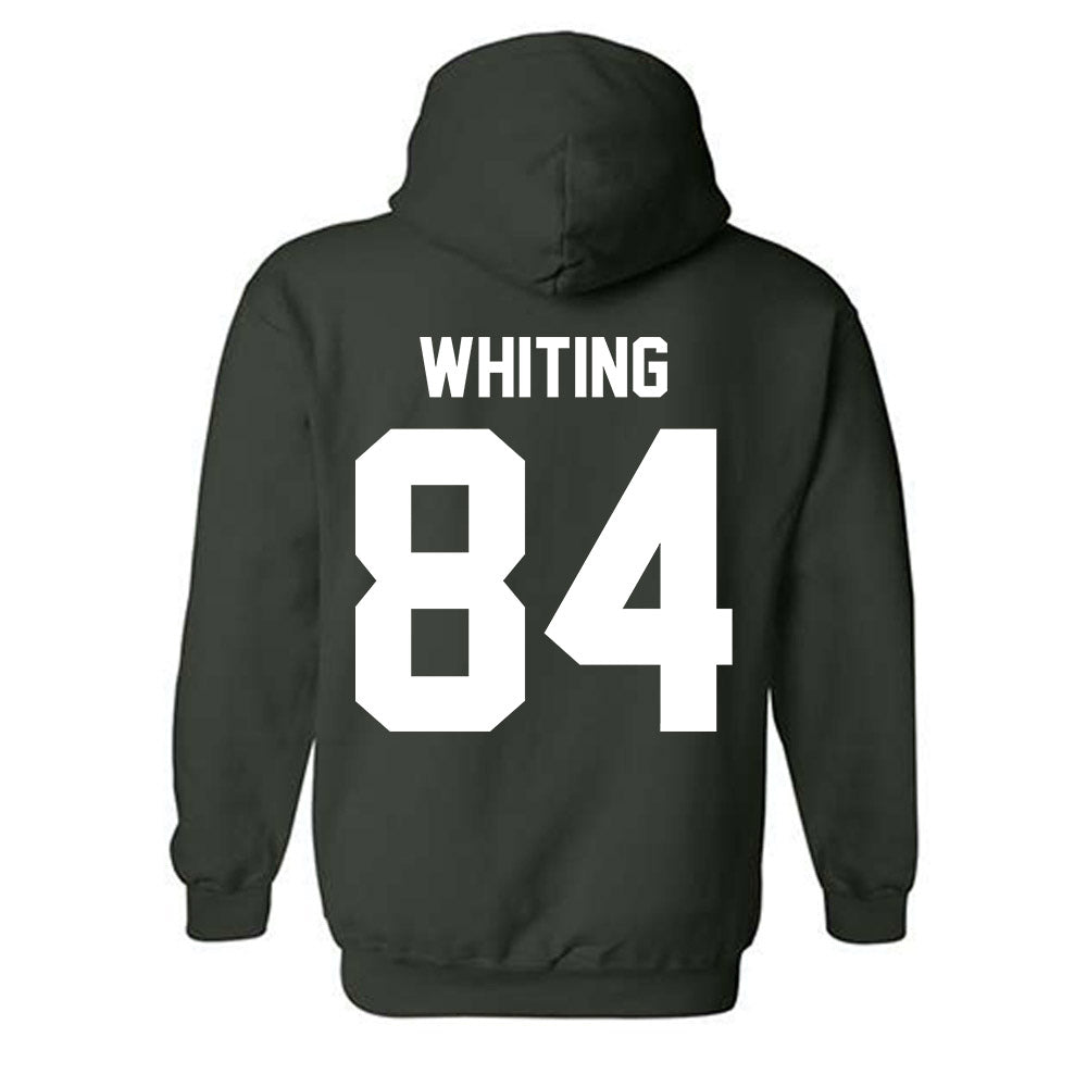 Michigan State - NCAA Football : Eddie Whiting - Classic Shersey Hooded Sweatshirt-5