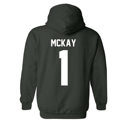 Michigan State - NCAA Baseball : Ryan McKay - Classic Shersey Hooded Sweatshirt-5