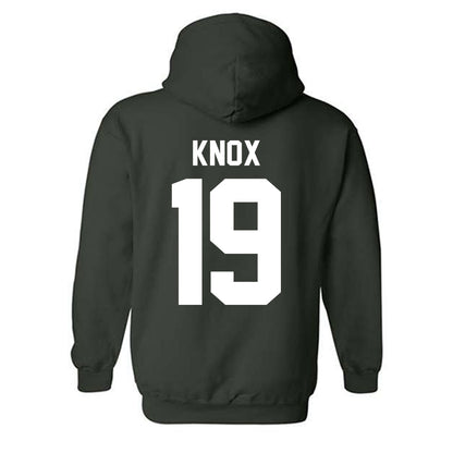 Michigan State - NCAA Men's Soccer : JEB Knox - Classic Shersey Hooded Sweatshirt-5