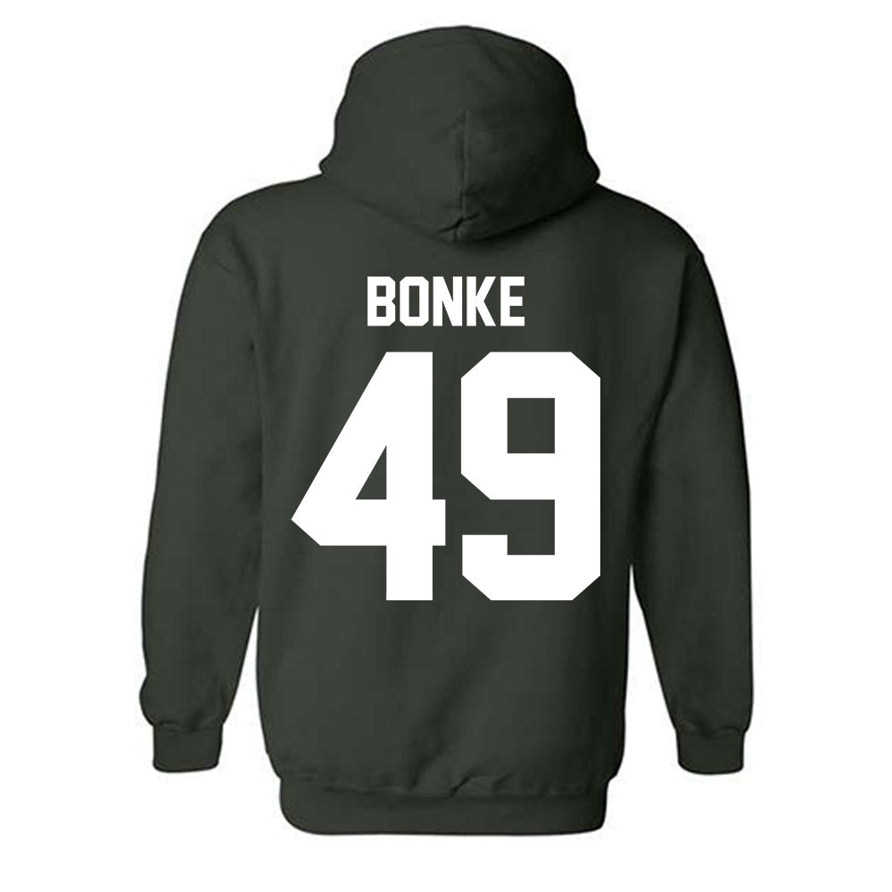Michigan State - NCAA Men's Basketball : Anton Bonke - Classic Shersey Hooded Sweatshirt-5