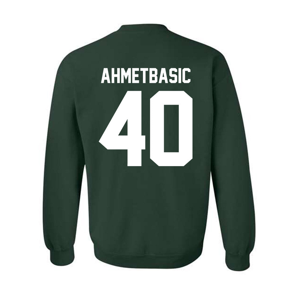 Michigan State - NCAA Football : Tarik Ahmetbasic - Classic Shersey Crewneck Sweatshirt-5