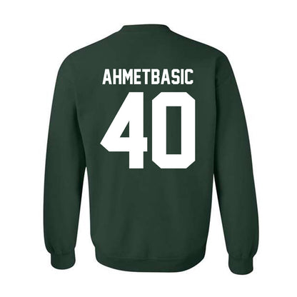 Michigan State - NCAA Football : Tarik Ahmetbasic - Classic Shersey Crewneck Sweatshirt-5