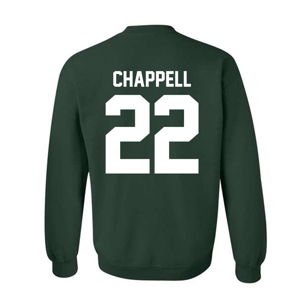 Michigan State - NCAA Football : Tyran Chappell - Classic Shersey Crewneck Sweatshirt-5