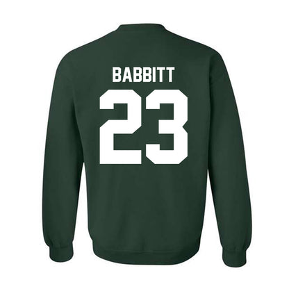 Michigan State - NCAA Football : Peyton Babbitt - Classic Shersey Crewneck Sweatshirt-5