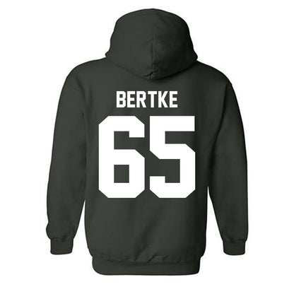 Michigan State - NCAA Football : Cole Bertke - Classic Shersey Hooded Sweatshirt-5