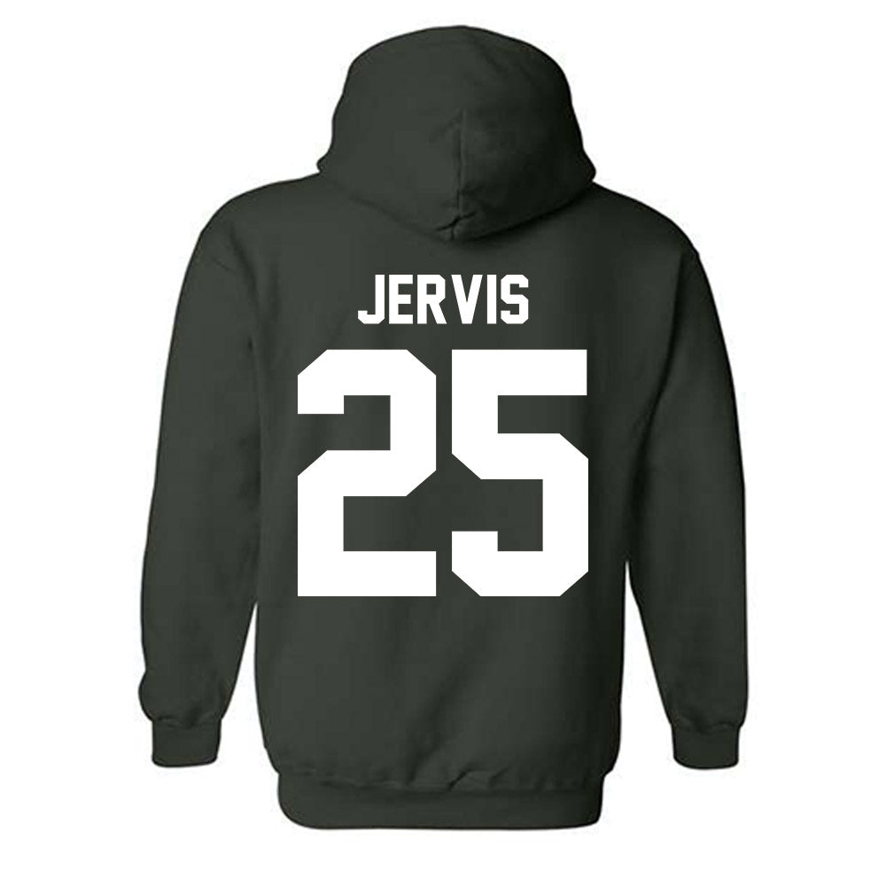 Michigan State - NCAA Men's Basketball : Jasiah Jervis - Classic Shersey Hooded Sweatshirt-5