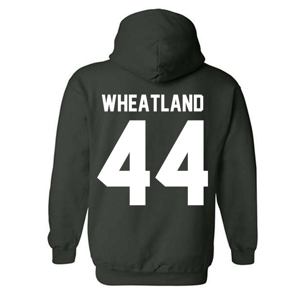 Michigan State - NCAA Football : Caleb Wheatland - Classic Shersey Hooded Sweatshirt-5