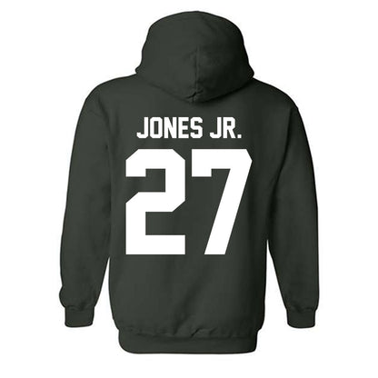 Michigan State - NCAA Football : Darrin Jones Jr. - Classic Shersey Hooded Sweatshirt-5