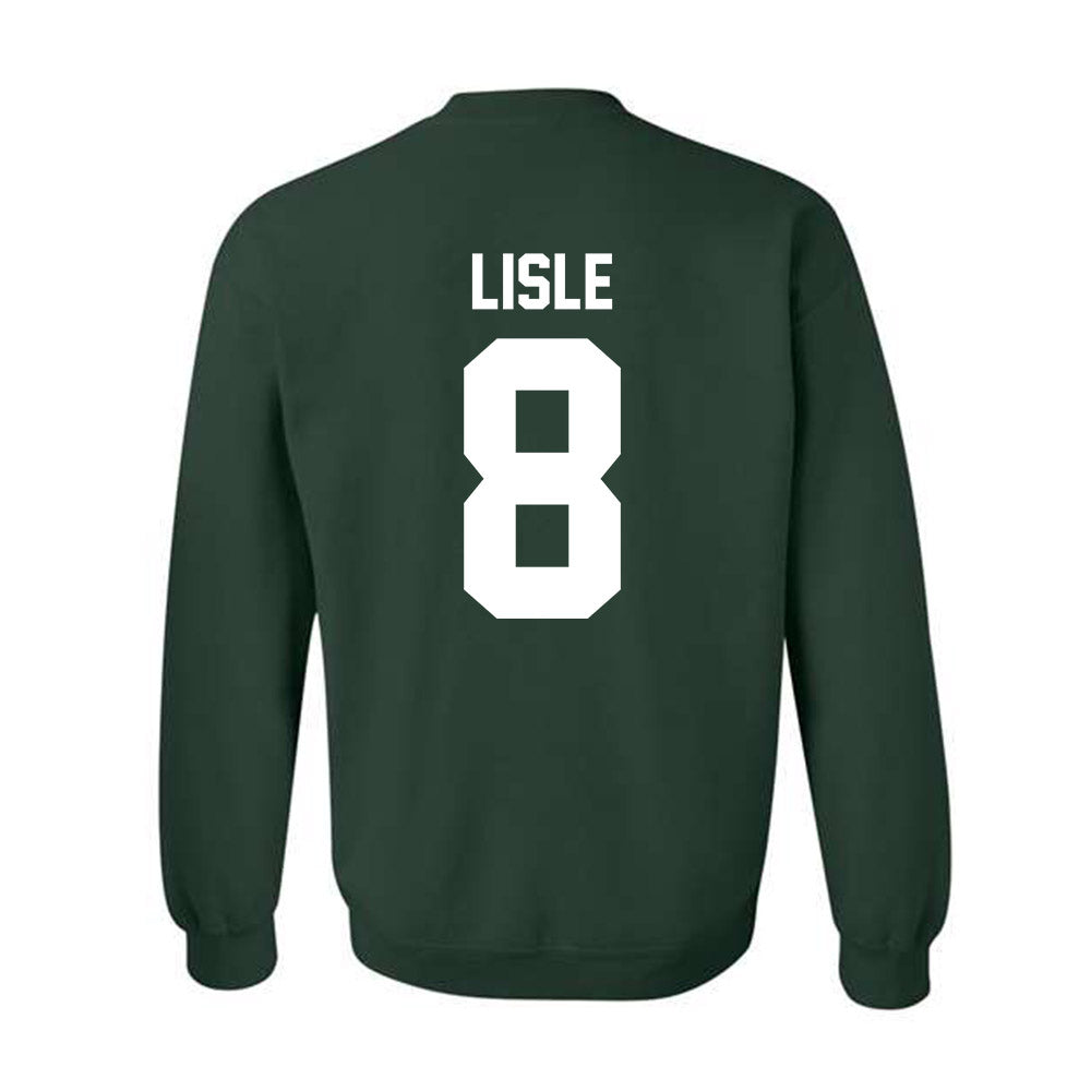 Michigan State - NCAA Football : Trey Lisle - Classic Shersey Crewneck Sweatshirt-5