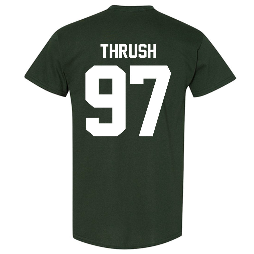 Michigan State - NCAA Football : Cal Thrush - Classic Shersey T-Shirt-5