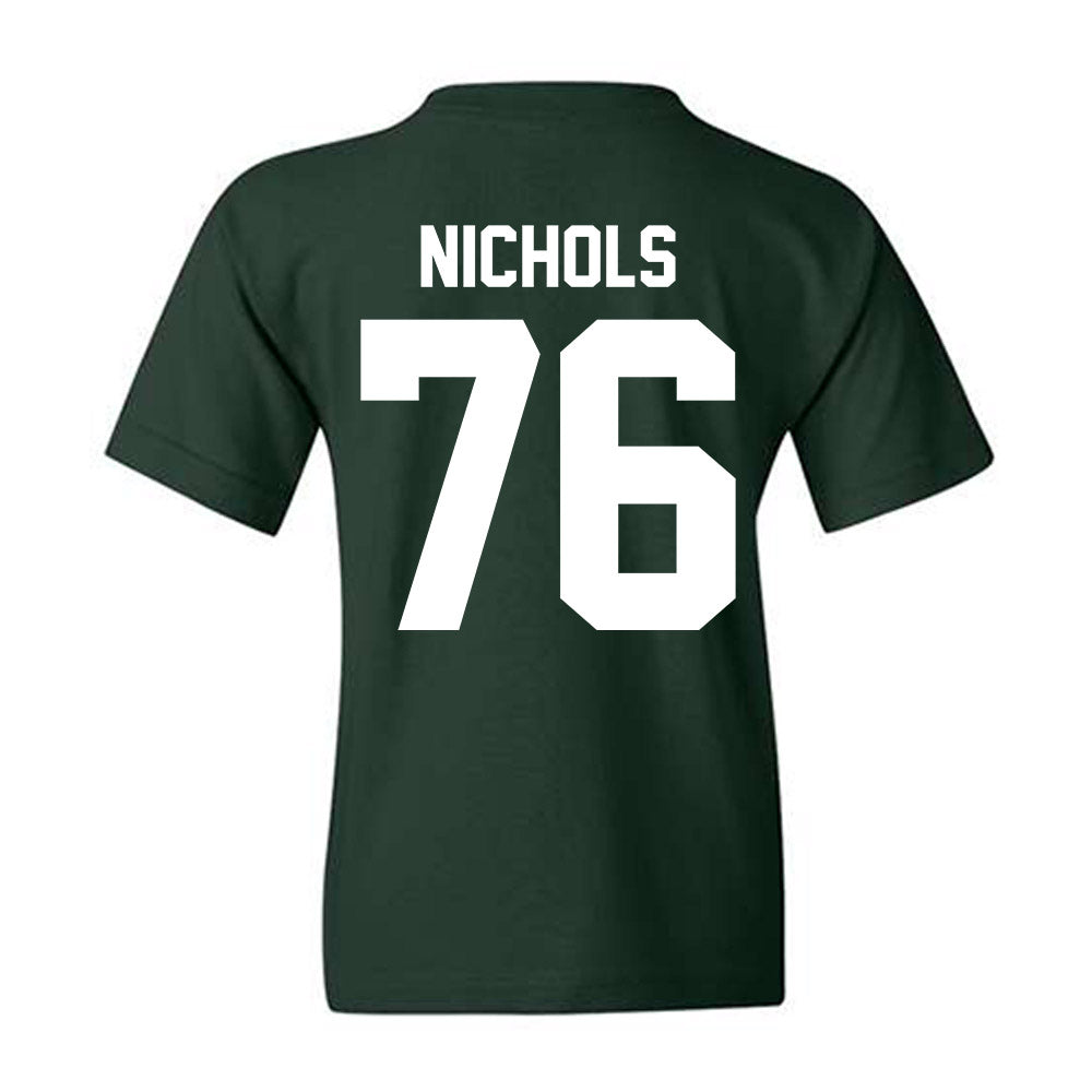 Michigan State - NCAA Football : Drew Nichols - Classic Shersey Youth T-Shirt-5
