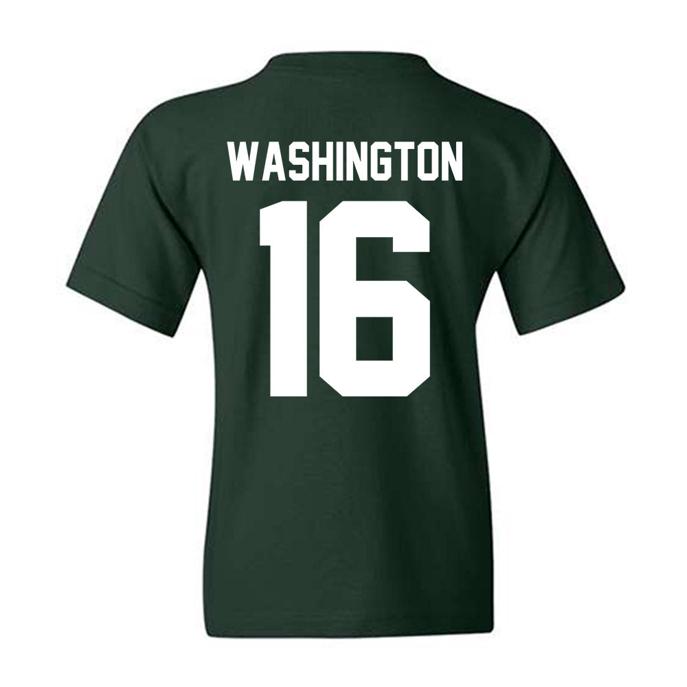 Michigan State - NCAA Football : Zachary Washington - Classic Shersey Youth T-Shirt-5