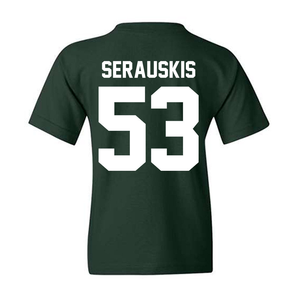Michigan State - NCAA Football : Trey Serauskis - Classic Shersey Youth T-Shirt-5