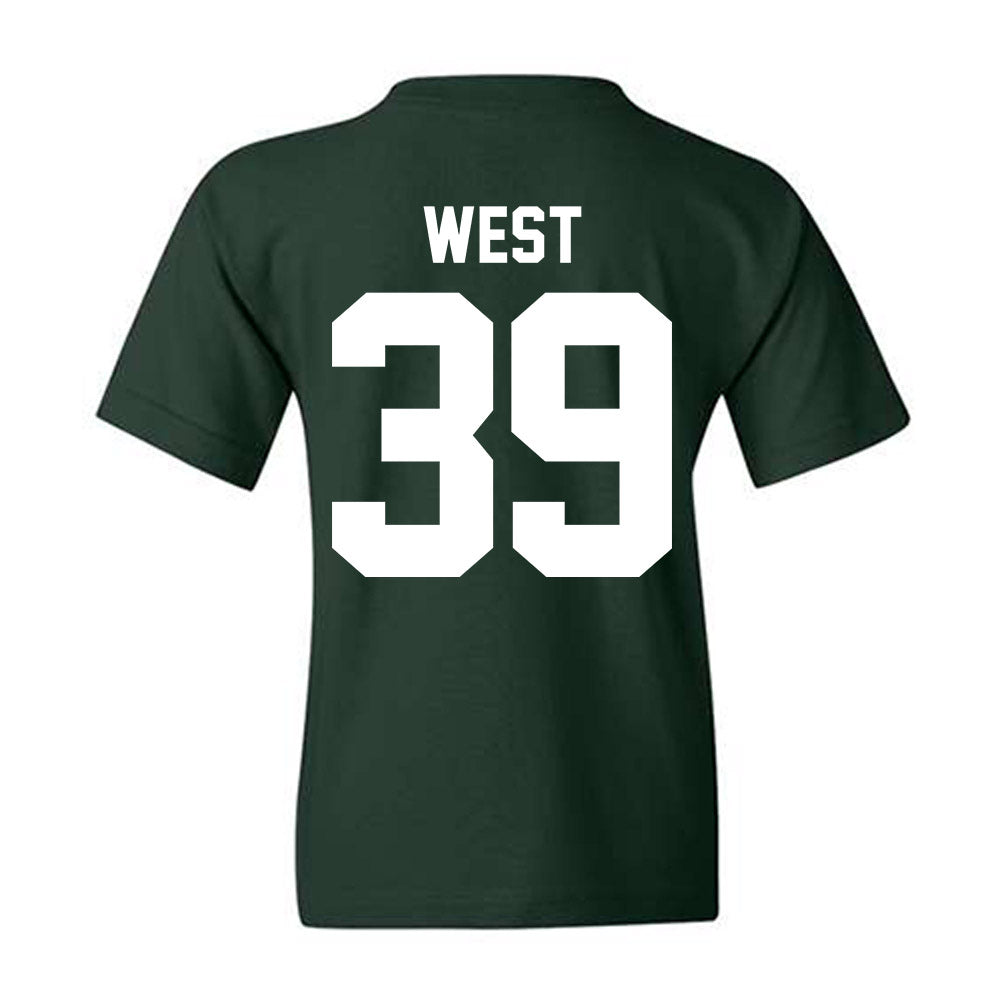 Michigan State - NCAA Football : Elisha West - Classic Shersey Youth T-Shirt-5