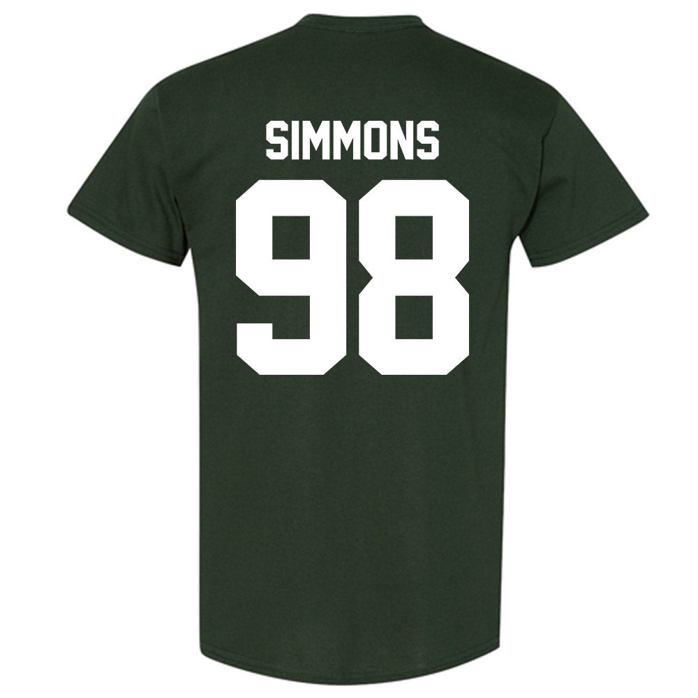 Michigan State - NCAA Football : Derrick Simmons - Classic Shersey T-Shirt-5