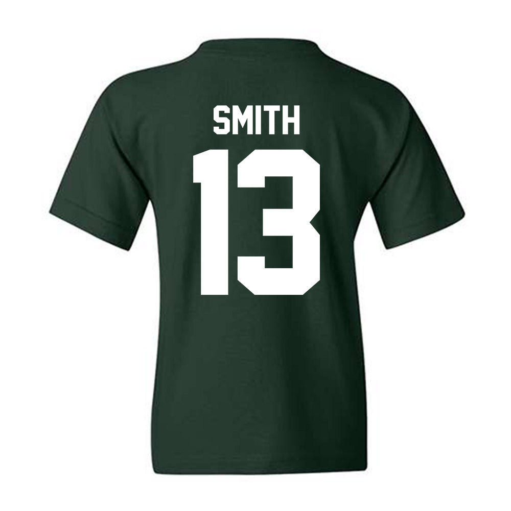 Michigan State - NCAA Football : Isaac Smith - Classic Shersey Youth T-Shirt-5