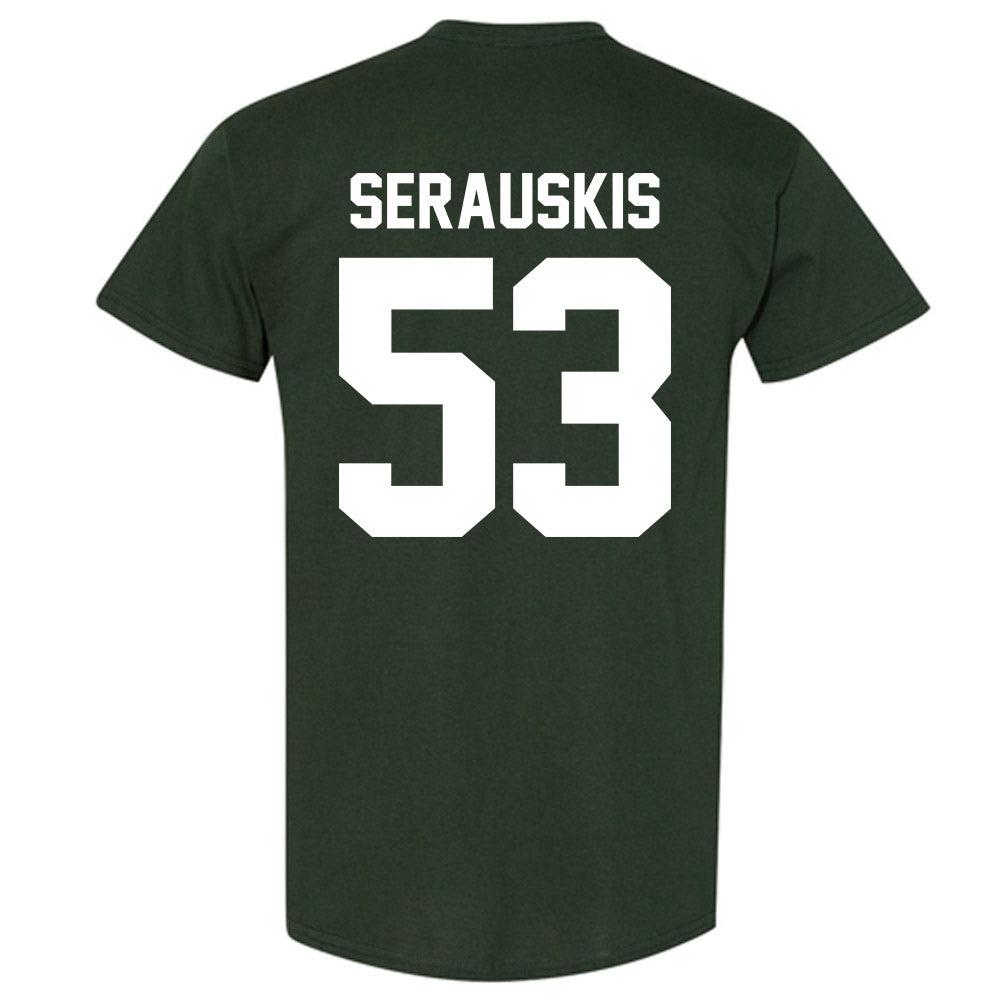 Michigan State - NCAA Football : Trey Serauskis - Classic Shersey T-Shirt-5