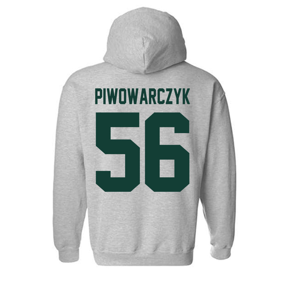 Michigan State - NCAA Football : Chris Piwowarczyk - Classic Shersey Hooded Sweatshirt-6