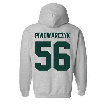 Michigan State - NCAA Football : Chris Piwowarczyk - Classic Shersey Hooded Sweatshirt-6