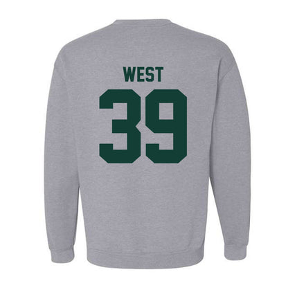 Michigan State - NCAA Football : Elisha West - Classic Shersey Crewneck Sweatshirt-6