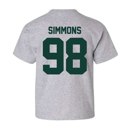 Michigan State - NCAA Football : Derrick Simmons - Classic Shersey Youth T-Shirt-6