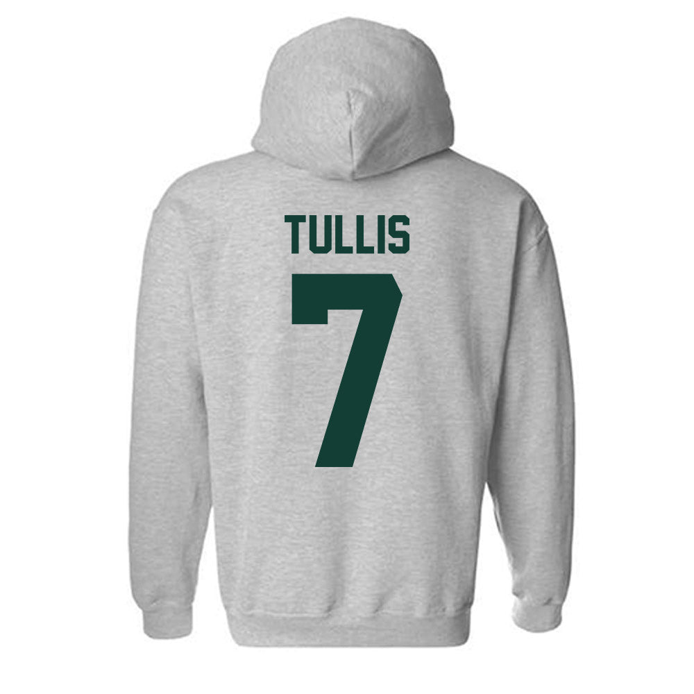 Michigan State - NCAA Football : Brandon Tullis - Classic Shersey Hooded Sweatshirt-6