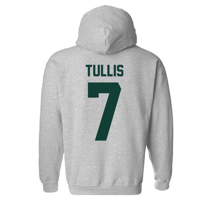Michigan State - NCAA Football : Brandon Tullis - Classic Shersey Hooded Sweatshirt-6