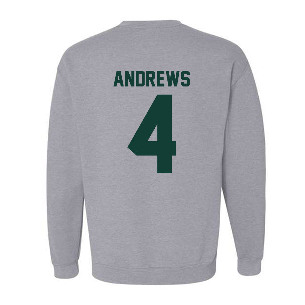 Michigan State - NCAA Women's Volleyball : Madi Andrews - Classic Shersey Crewneck Sweatshirt-6