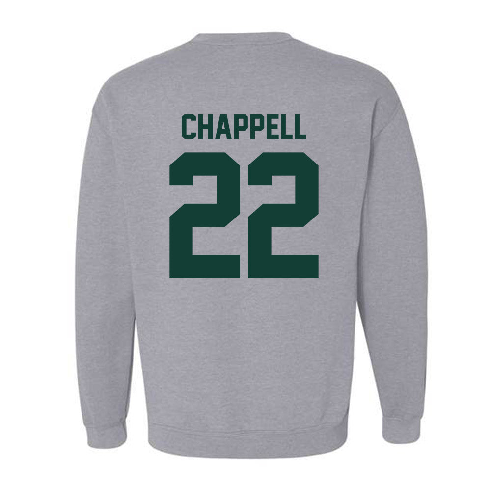 Michigan State - NCAA Football : Tyran Chappell - Classic Shersey Crewneck Sweatshirt-6