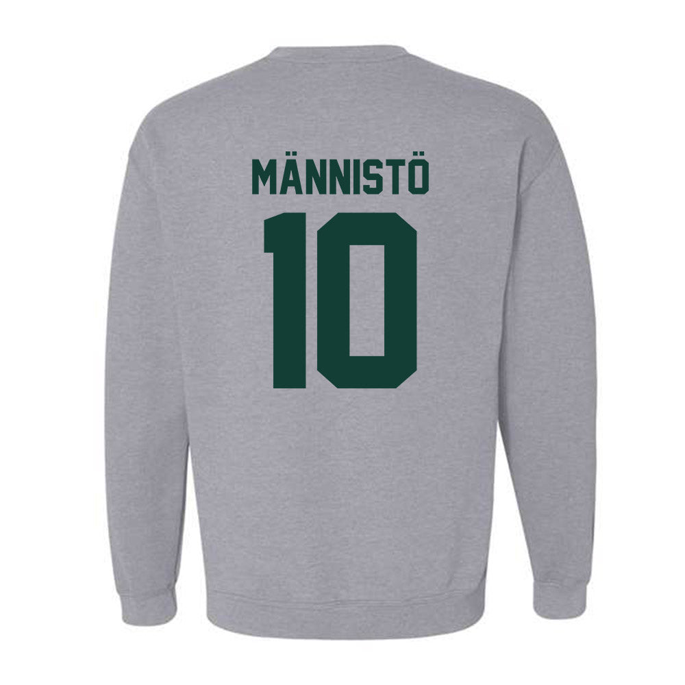 Michigan State - NCAA Men's Ice Hockey : Tommi Männistö - Classic Shersey Crewneck Sweatshirt-6