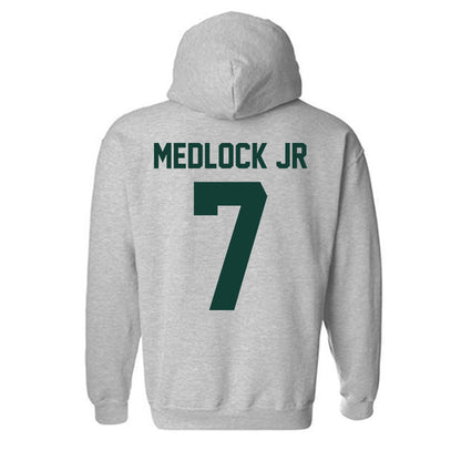 Michigan State - NCAA Men's Basketball : Carlos Medlock jr - Classic Shersey Hooded Sweatshirt-6