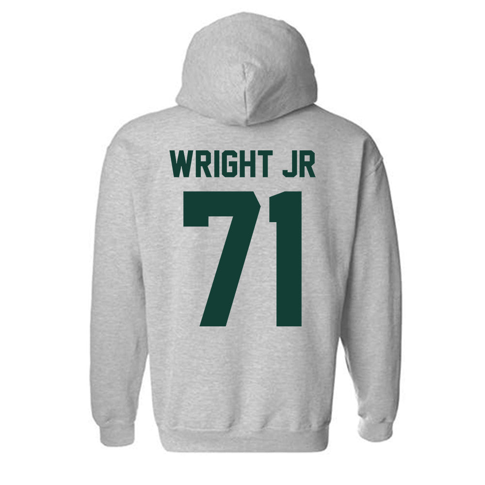 Michigan State - NCAA Football : Robert Wright Jr - Classic Shersey Hooded Sweatshirt-6