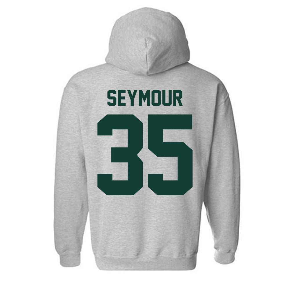 Michigan State - NCAA Baseball : Randy Seymour - Classic Shersey Hooded Sweatshirt-6